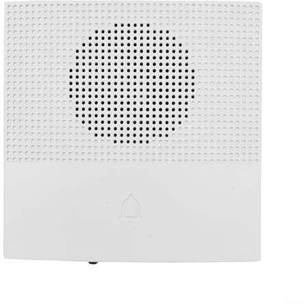 HpLive Türklingel Kabelgebunden, Mechanischer Gong DC12V Mit 38 Wählbaren Klingeltönen, Integrierter Lautsprecher 90DB Für Zugangskontrolle