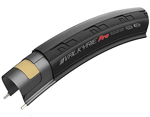 Neumático para Bicicleta Valkyrie Pro KA - 700c x 25 - Cubierta de Carretera con Compuesto R3C Rápido y Ligero - Nivel de Agarre Profesional y Tecnología Tubeless Ready - Kenda