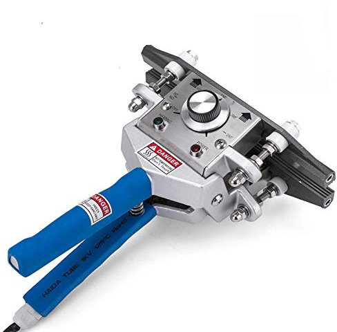 VOTOER FKR-400 16 Hand Held Crimp Heat Sealer Bag Crimp Heat Sealer Sealing Machine Tool Aluminum Foil Kraft (16 Sealing Length)