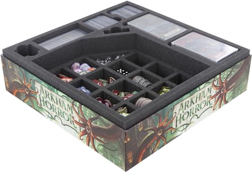 Feldherr Schaumstoff-Set kompatibel mit Arkham Horror 3. Edition Brettspiel-Box