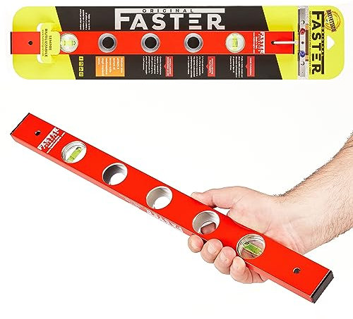 FASTER Attrezzi da Lavoro Dima per Idraulico Professionale e Innovativa, per Allacci a Filo Parete o con Spessorati, Ideale per Agganci Singoli o Multipli – Attrezzi Idraulico - Made in Italy