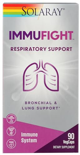 SOLARAY Immufight | Ayuda Respiratoria | 90 Vegcaps