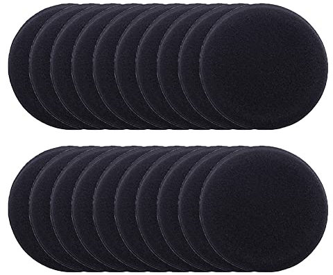 Aublinto 20 x Car Wax Applicator Sponges, Professional Automatic Hand Polishing Sponge Pad