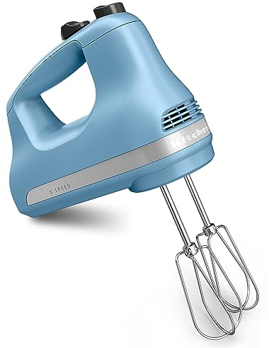 KitchenAid 5-Speed Ultra Power Hand Mixer - KHM512, Velvet Blue