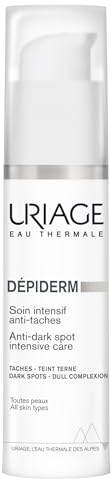 Uriage Depiderm Soin Intensif Anti-Taches avec 3% AHA & Vitamine C - Corrige & Prévient les Taches - Non Comédogène - Sans Parfum - Convient aux Peaux Sensibles - 30ml