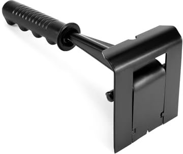 QWORK® Levachiodi, per rimuovere pavimenti in legno, piastrelle in ceramica e battiscopa decorativi