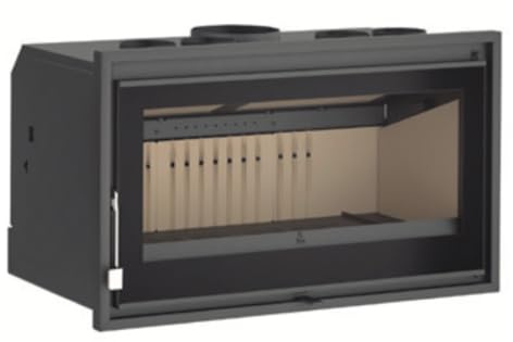 BRICOSOL Horno Leña Insertable FM - Interior Vermiculita - Modelo IZ-100 K