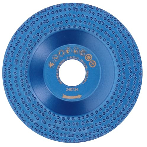 PRODIAMANT Profi Diamant-Schleiftopf 115 mm x 22,2 mm – Für Betonfarbe, Anstriche, Fassadenfarbe & Farbreste auf Wand- und Bodenflächen – sehr Grobe Diamant Beschichtung