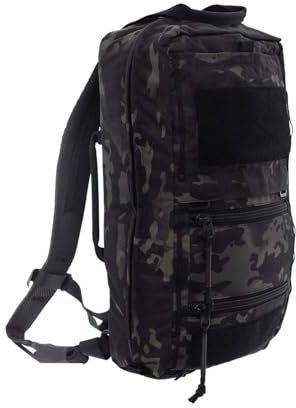 Tasmanian Tiger TT Survival Pack 16L Taktischer Flucht-Rucksack, Daypack, Wander-Rucksack mit Regen-Hülle und Organizer Pouches