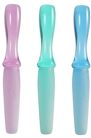 CALLARON Limas para Pies Exfoliantes 3 Piezas Lavables para Cuidado de Callos y Piel Dura, Tamaño Estándar, para Hombres, Mujeres y Adultos, Uso Doméstico, Herramientas Color Aleatorio