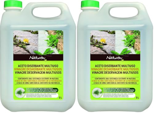 Naturen Vinagre Deserbante 5L, Multiuso (Confezione da 2)
