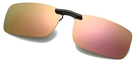 DAUCO Sonnenbrille Aufsatz Polarized Clip on sonnenbrille for herren Clip on Sunglasses Brillenclip