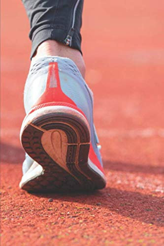 Leichtathletik Trainingsbuch: Tagebuch für alle Leichtathleten und Sportler ♦ Trainingsjournal für über 100 Einträge ♦ 6x9 Format ♦ Motiv: Laufbahn 5