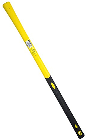 WOLFPACK LINEA PROFESIONAL 2510075 Manche en fibre verre pour masses avec trou 53 x 33 mm 90 cm Longueur ovale conique