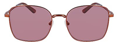 Calvin Klein Women's Sunglasses CK23100S - White with Solid Brown Lens