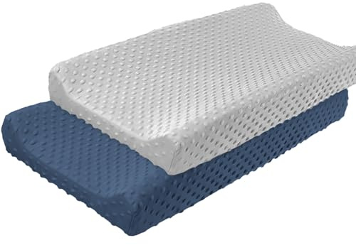 bnsggl Coperture traspiranti di ricambio per fasciatoio, in tessuto elastico, per fasciatoio, 81,3 x 40,6 cm
