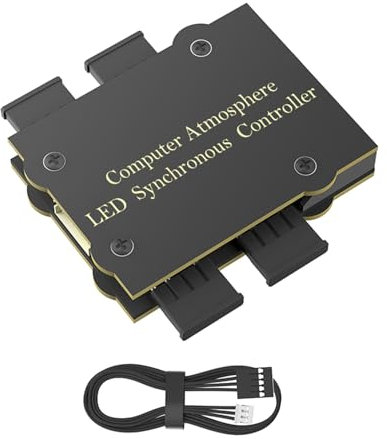5V 3PIN ARGB Fan Controller 5V Lighting Controller Computer Case Fan Atmosphere Light Synchronous Controller