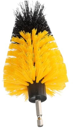 Housoutil Cleaning Brush Head for Drill Scrubber Attachment for Tile Grout Cleaner Wheel Cleaner Brush for Bathroom Bathtub Kitchen Car Detailing