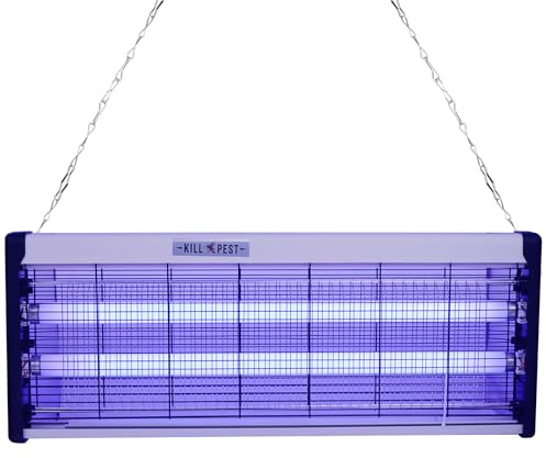 Fly Zapper, Powerful Fly Trap, Indoor Attracting Flies Attract to Insect Flies Mosquito Killer lamp For Patio Kitchen Living Room (40w)