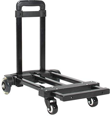 Household Truck Folding Shopping Cart Outdoor Garden Tool Cart Portable Small Trailer Sack Trolley,Bearing About 55kg Hand Trucks