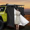 Duschzelt Camping, Oxford Wasserdicht Toilettenzelt, PrivatsphäRe SchutzräUme FüR Outdoor Campingdusche, Unverzichtbar Offroad ZubehöR, Aluminium&Stark ReißFest, Montiert Auf DachträGer Universal