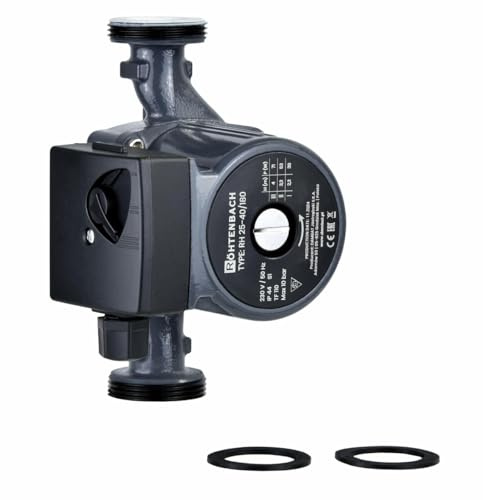 Umwälzpumpe RH 25-80/180 Warmwasserpumpe Zirkulationspump + Dichtungen Heizung