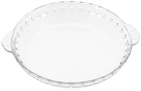 UKCOCO Couvercle en Verre pour Micro-ondes : Couvercle de Protection Anti-éclaboussures Transparent de 20 cm avec Double Poignée pour Four