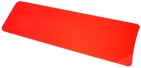 FUOYLOO Haarfärbebrett Strähnchenbrett Kunststoff Rot für Damen und Friseure zur Einfachen Anwendung Beim Haare Färben und Highlights Setzen