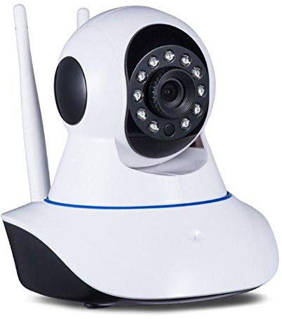 TEMPO DI SALDI Telecamera Wireless Ipcam Wifi Ad Infrarossi Motorizzata Lan Hd 720P Led Lr, 1 pezzo