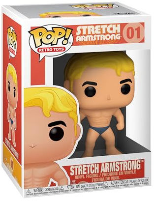 Funko Pop! Vinyl: Hasbro-Stretch Armstrong - 1/6 de Probabilidades de Obtener la RARA Variante Chase - (Styles Vary) - Figura de Vinilo Coleccionable - Idea de Regalo- Mercancia Oficial