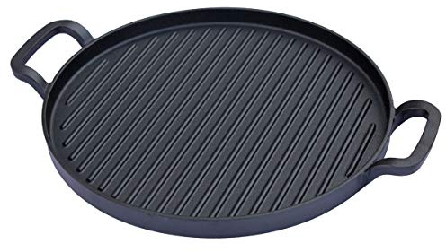 TAINO Grillpfanne 31cm Gusseisen für TAINO PLATINUM/BLACK/YAMARA Zubehör Grillplatte Gusspfanne universal