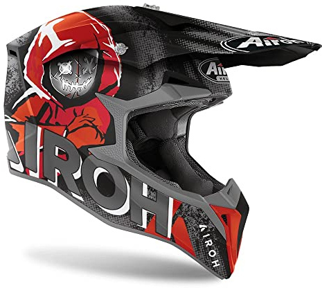 Airoh Helmet Wraap Alien Red Matt