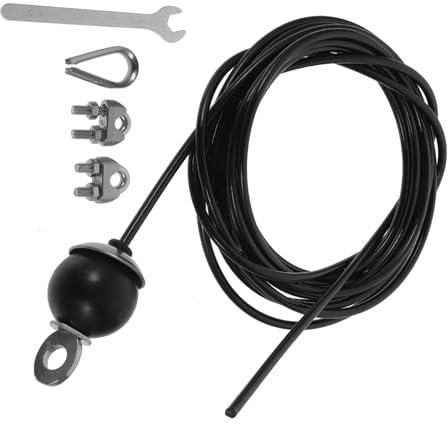 BESPORTBLE 1 Satz Fitness-rollenkabel Professionelles Kabelzugaufsätze Für Das Fitnessstudio Riemenscheibenkabel DIY-Fitness-Kabel Ersatzkabel Einstellbar Fitness-Seil Gummi