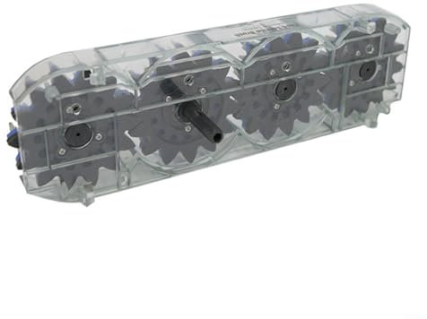 Gettimore Spazzola lavapavimenti per Hoover SpinScrub 27,5 x 8,3 cm, accessorio di pulizia in plastica grigia