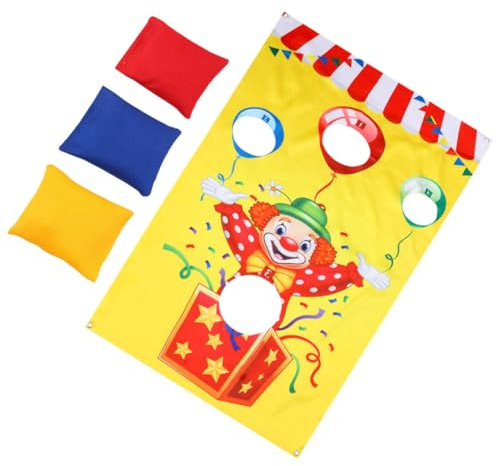 ibasenice Halloween Praty Spiel 1 Set Kinder Flagge Werfen Spiel Flagge Outdoor Werfen Spiel Banner Spielzeug Zufällige Stil