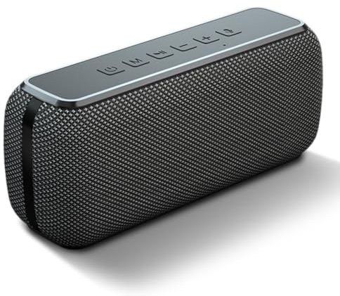 Asyduey 60W Bluetooth Speaker Wireless Portable Subwoofer Waterproof 6600mAh Powerful AUX FM for Outdoor Fun Camping