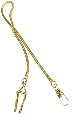 SHERCHPRY Taschenuhrkette Taschenuhren Größer Makramee Kupplung Weste Kette Damen Gürtel Ringe Gürtel Für Männer Kettenglied Vintage Uhrenkette Kettengürtel Golden Metall
