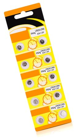 Hrtyvhin Lot de 10/20 piles alcalines AG4 LR626, fiabilité, performance LR626, pour petits appareils électroniques