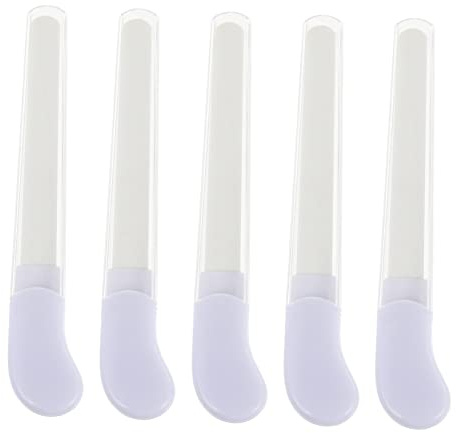 Happyyami 5stücke Nagelfeile Mit Nagelpolierstreifen Keramik Nagelformungsfeilenwerkzeug Pediküre-werkzeuge Polierwerkzeuge Für Fingernägel Geeignet Für Maniküre Und Pediküre