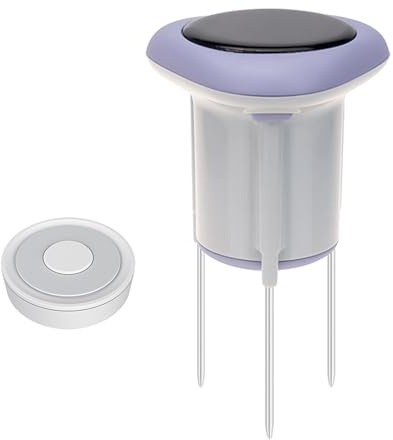 Hygromètre de sol IP66 Jauges de température Systèmes d'irrigation automatisés Pratique Compteur de sol Compteur de sol avec rappel de batterie faible