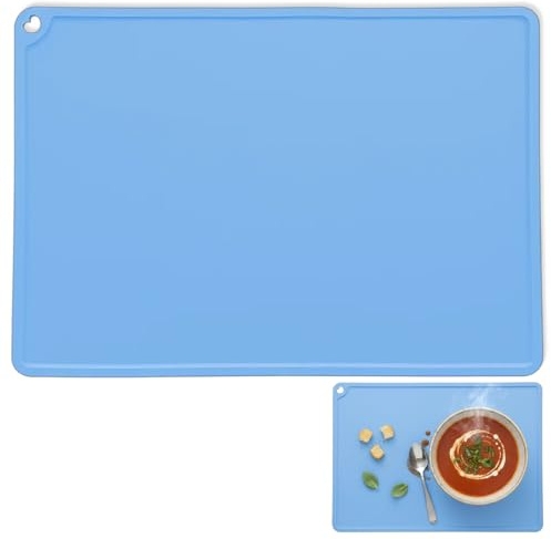 Malunterlage für Kinder Bastelunterlage, 40x60 cm, Silikonmatte Basteln Groß für Kinder, Silikonmatte zum Basteln und Kneten, Ideal für Kreative Aktivitäten