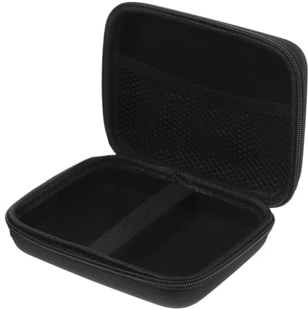 ibasenice Estuche Protector para Portátil Negro Diseño Multifuncional y Protección contra Impactos, Adecuado para Uso en Oficina y Hogar
