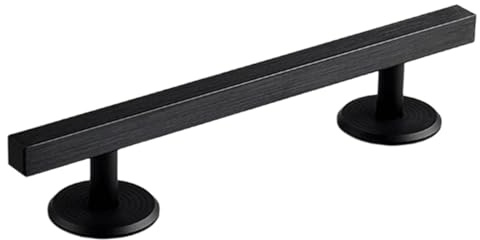 KiBcsLic Fingerboards Rail Finger Skateboard Rail Rampen Zubehör Aluminiumlegierung Metall Robuste für Fortgeschrittene Tricks für Spielzimmer Event, Quadratisch Schwarz