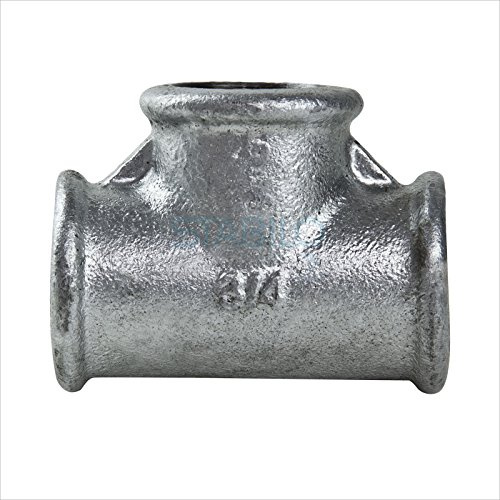 Stabilo-Sanitaer Rohr T-Stück 1 Zoll DN25 Abzweig Temperguss Fitting Gewindefitting Tempergussfitting Rohrfitting