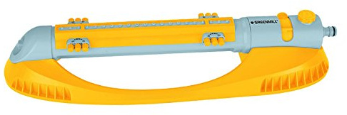 4U-Onlinehandel Cuadrada con Regner 15 – 21 Boquillas – Aspersor giro Sprenger Jardín Riego