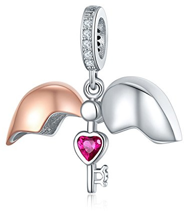 NINGAN S925 Charms Liebe, Familie, Tiere, Geburtstag Anhänger | Geschenk für Frauen, Mädchen, Freunde, Ehefrau, Mutter, Tochter – Geburtstag, Jahrestag, Valentinstag, Weihnachten