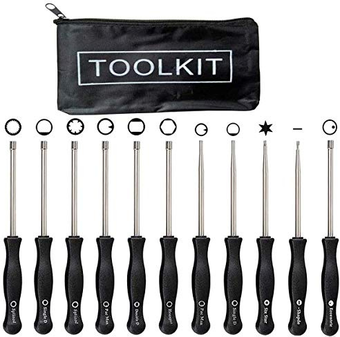 11 Pcs Carburetor Adjustment Tool Screwdriver Kit for Common 2 Cycle Carburator Adjusting Small Engine Carb Tune up Adjusting Tool,11 Carburetor Adjustment Tools+Bag by Lucky Seven