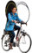 Bub-up Regenschutz für Fahrrad, ersetzt Regenbekleidung (wasserdicht, jacke, regencape, regenponcho, regenschirm...). Fahrrad Regenschutz Dach