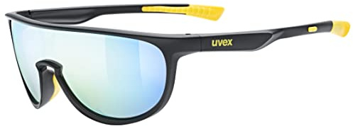 uvex sportstyle 515, Solglasögon unisex barn, black matt/mirror yellow, one size