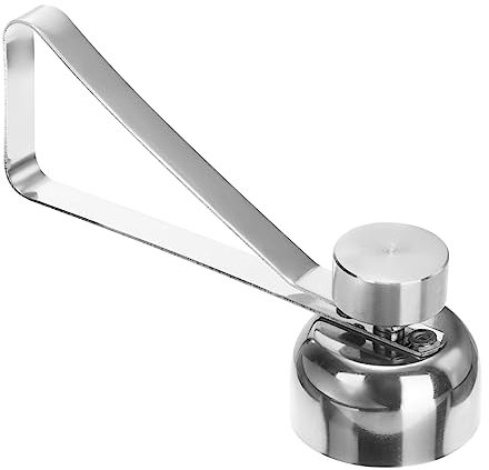 IMIKEYA Stainless Steel Egg Opener Tool Eggshell Cutter Practical Kitchen Tool for Boiled Eggs Easy Opener